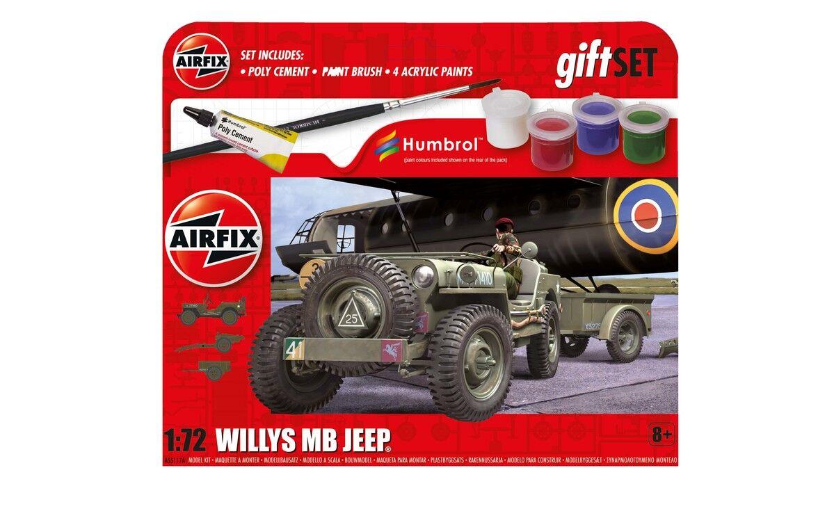 A5 1 günstig Kaufen-Willys MB Jeep - Hanging Gift Set. Willys MB Jeep - Hanging Gift Set <![CDATA[Airfix / A55117A / 1:72]]>. 