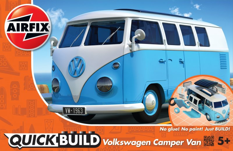 Blue Q günstig Kaufen-Quickbuild VW Camper Van - Blue. Quickbuild VW Camper Van - Blue <![CDATA[Airfix / J6024]]>. 