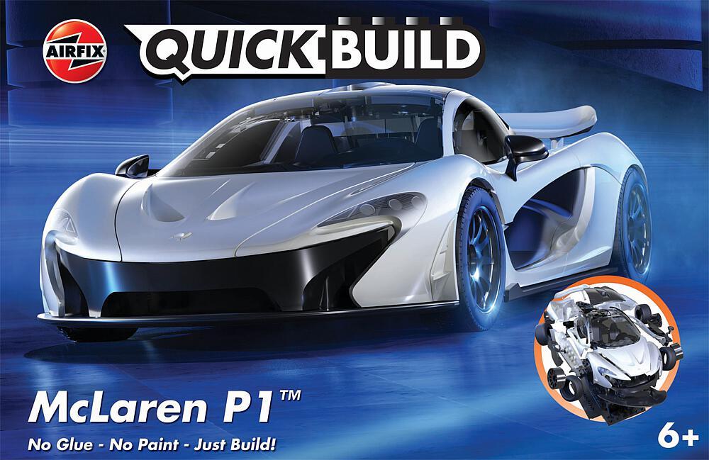 Quickbuild günstig Kaufen-QUICKBUILD - McLaren P1 - weiß. QUICKBUILD - McLaren P1 - weiß <![CDATA[Airfix / J6028]]>. 