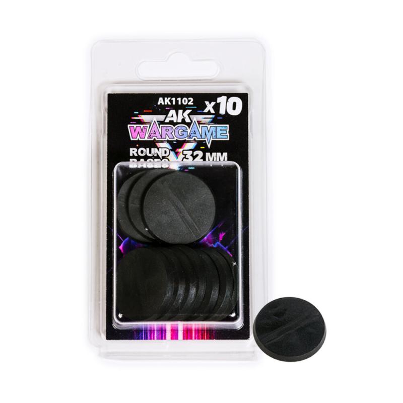 8435568328754 - PLASTIC WARGAME BASES ROUND BASE 32mm 8435568328754 - PLASTIC WARGAME BASES ROUND BASE 32mm