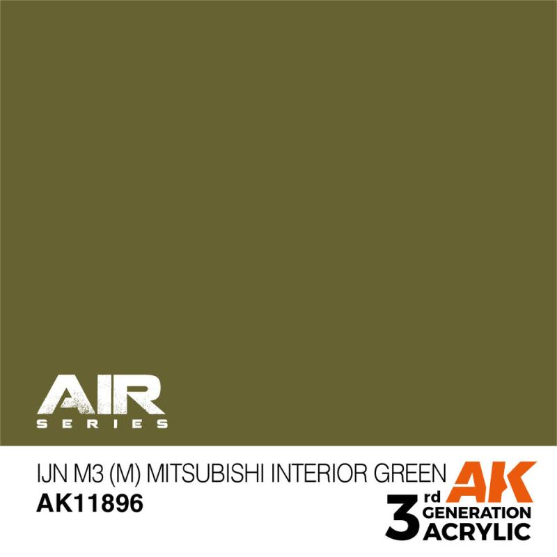 8435568315600 - IJN M3 (M) Mitsubishi Interior Green 8435568315600 - IJN M3 (M) Mitsubishi Interior Green