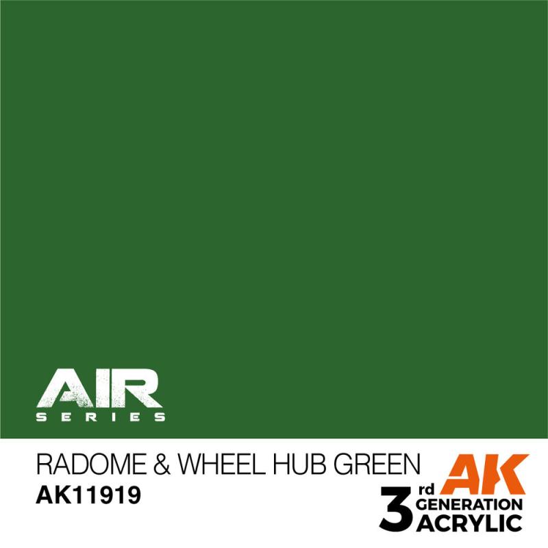 8435568315839 - Radome & Wheel Hub Green 8435568315839 - Radome & Wheel Hub Green