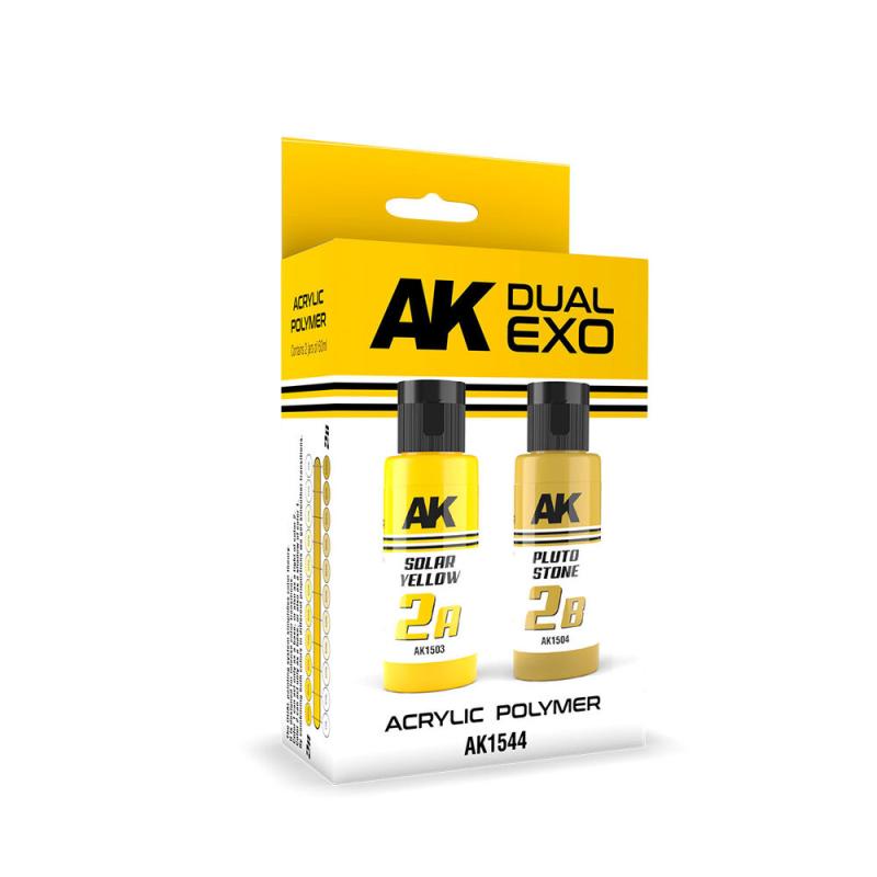8435568327788 - SOLAR YELLOW & PLUTO STONE DUAL EXO Set 2