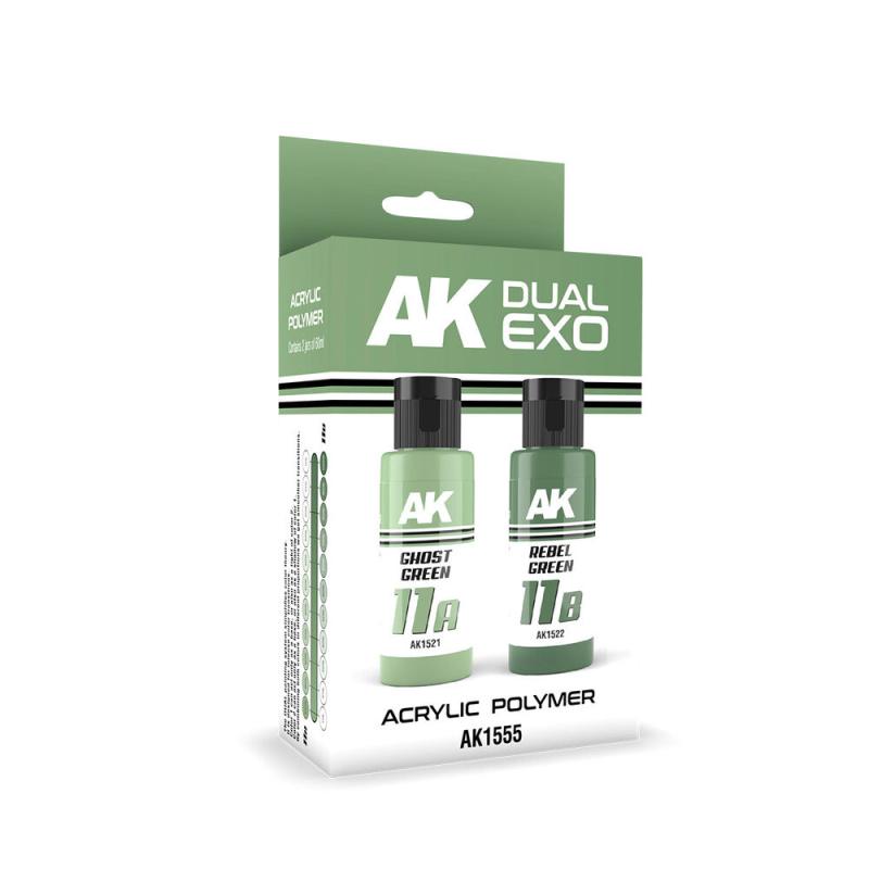 8435568327870 - GHOST GREEN & REBEL GREEN DUAL EXO Set 11 8435568327870 - GHOST GREEN & REBEL GREEN DUAL EXO Set 11