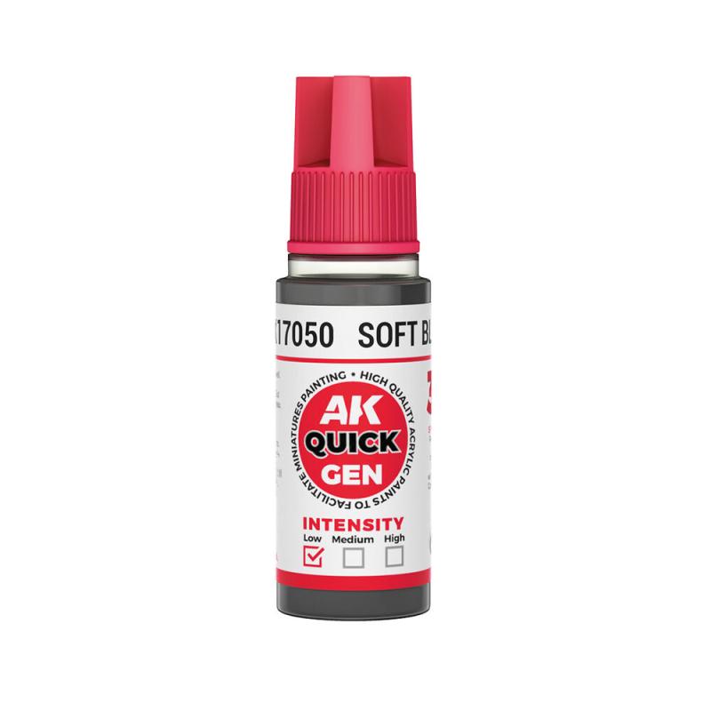8435568349643 - SOFT BLACK 18 ml - QUICK GEN 8435568349643 - SOFT BLACK 18 ml - QUICK GEN