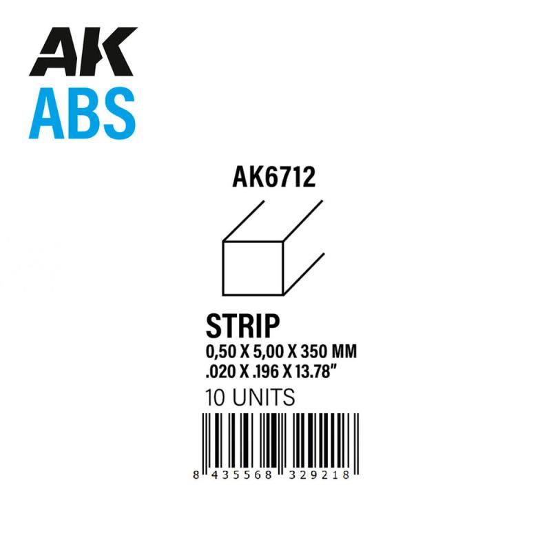 8435568329218 - Strips 050 x 500 x 350mm - ABS STRIP 8435568329218 - Strips 050 x 500 x 350mm - ABS STRIP