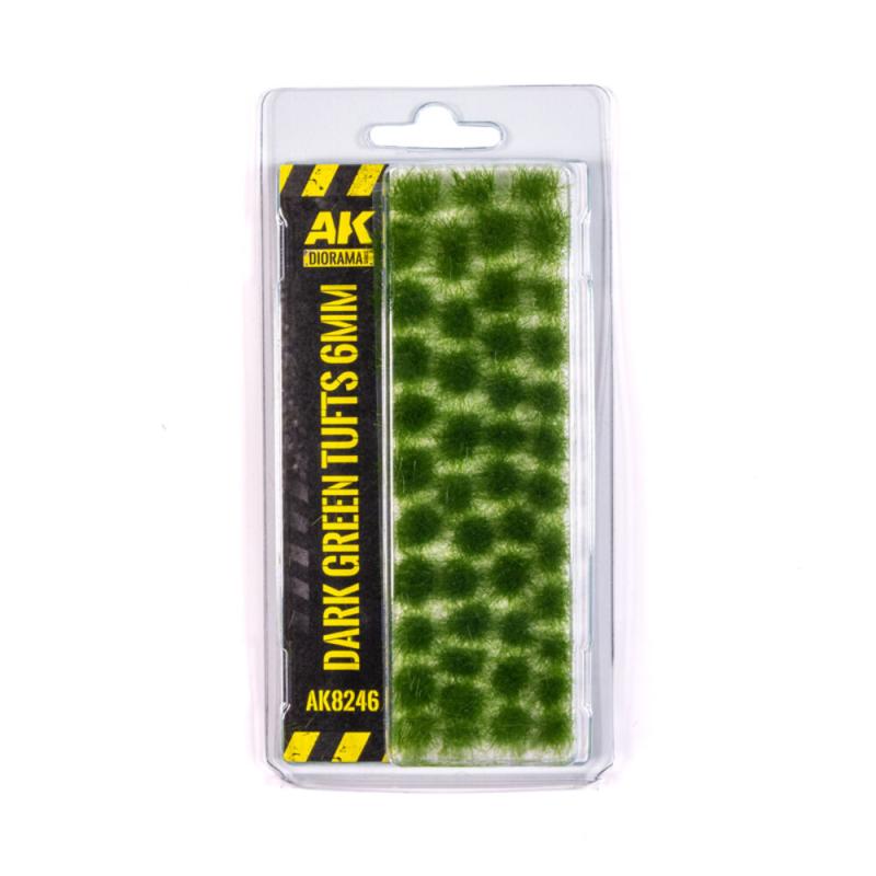 8435568332935 - DARK GREEN TUFTS 6MM 8435568332935 - DARK GREEN TUFTS 6MM