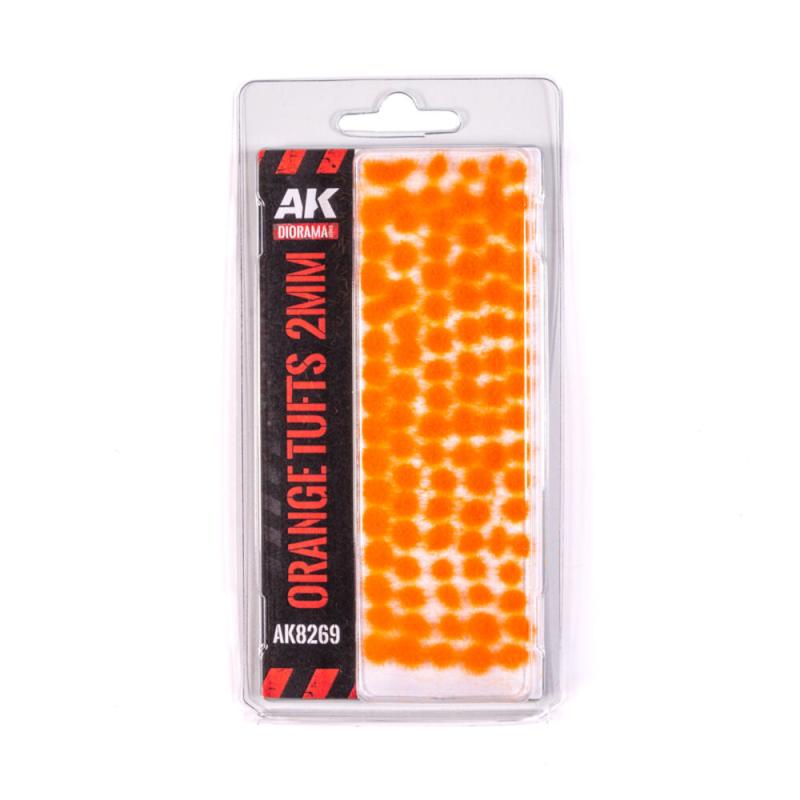 8435568339446 - ORANGE - FANTASY TUFTS 2MM 8435568339446 - ORANGE - FANTASY TUFTS 2MM