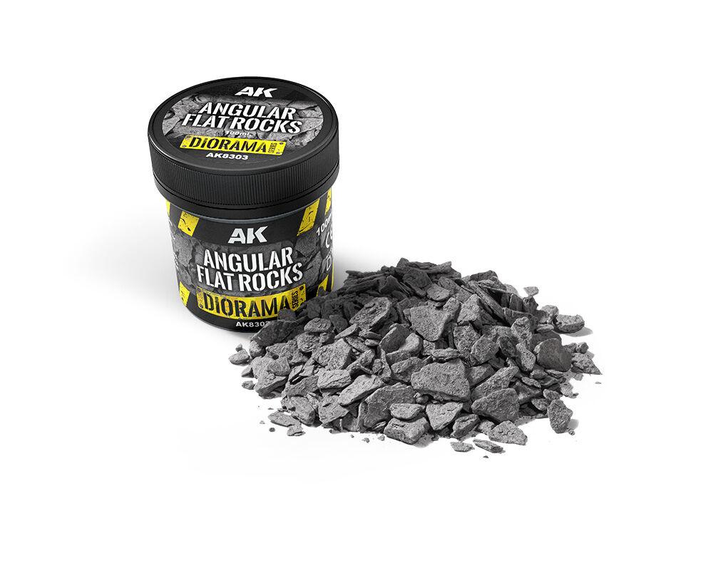 Angular Flat Rocks – 100ml