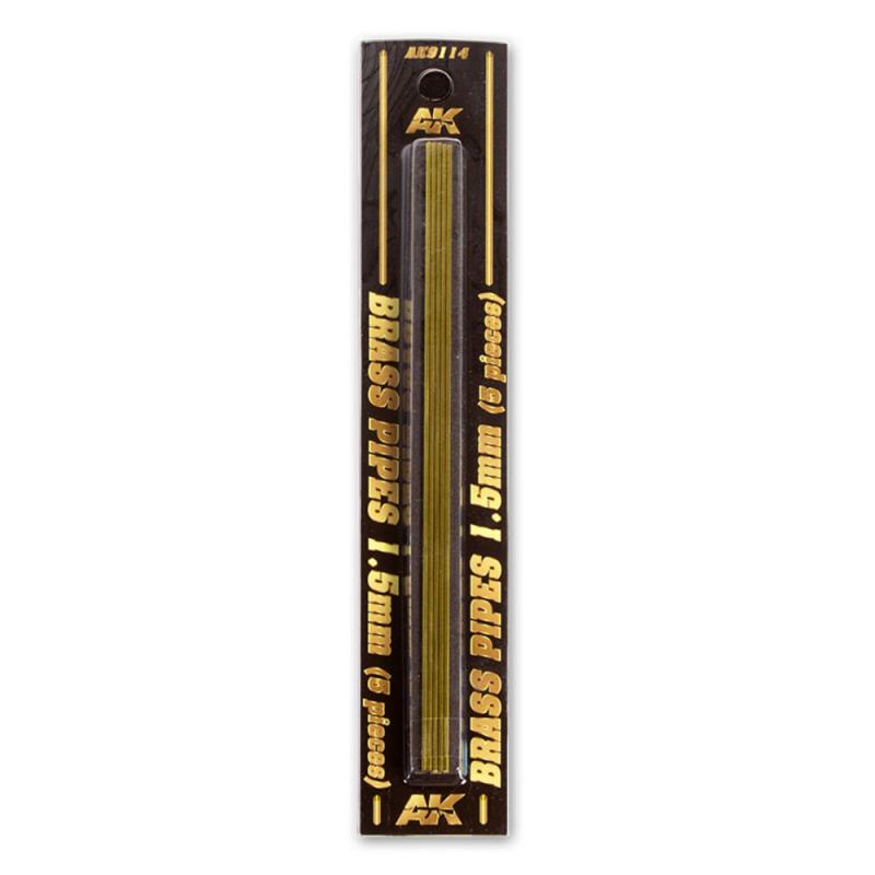 8435568307209 - BRASS PIPES 15mm 5 units 8435568307209 - BRASS PIPES 15mm 5 units