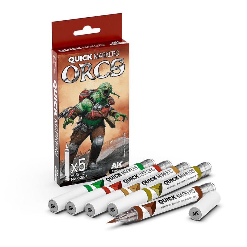 Orcs - Quick Marker Set - 5 Stück