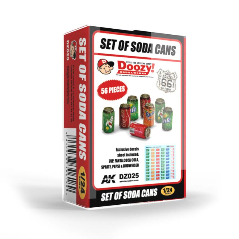 8435568306189 - SET OF SODA CANS 8435568306189 - SET OF SODA CANS