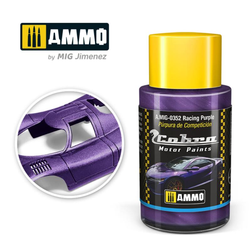 Moto G günstig Kaufen-COBRA MOTOR Racing Purple. COBRA MOTOR Racing Purple <![CDATA[AMMO by MIG Jimenez / A.MIG-0352]]>. 