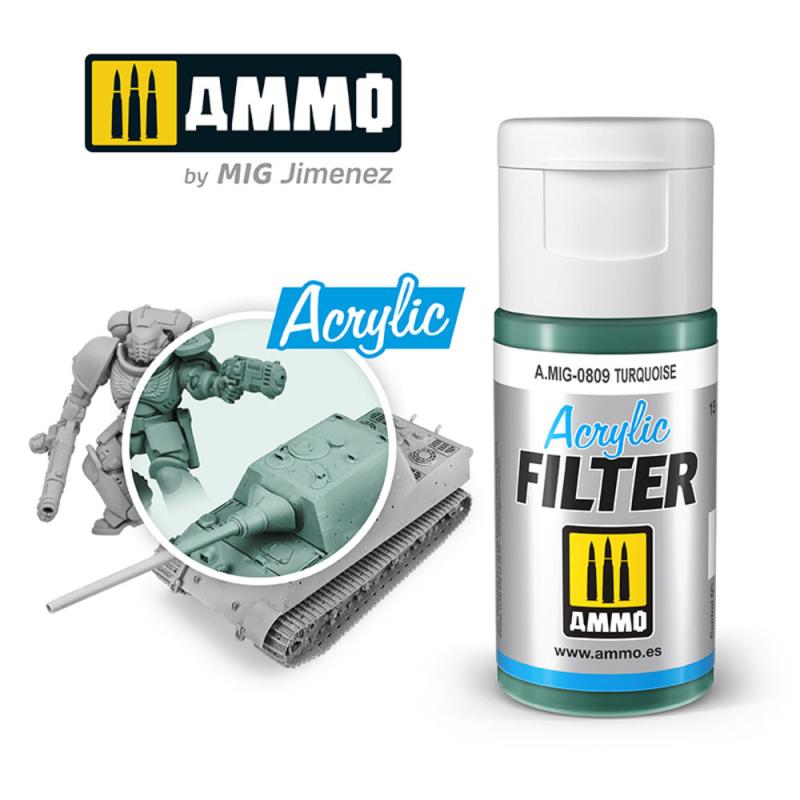 8432074008095 - ACRYLIC FILTER Turquoise 8432074008095 - ACRYLIC FILTER Turquoise
