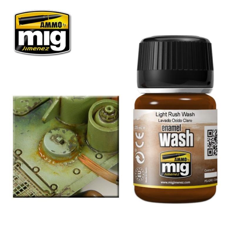 SH 100 günstig Kaufen-Light Rust WASH. Light Rust WASH <![CDATA[AMMO by MIG Jimenez / A.MIG-1004]]>. 