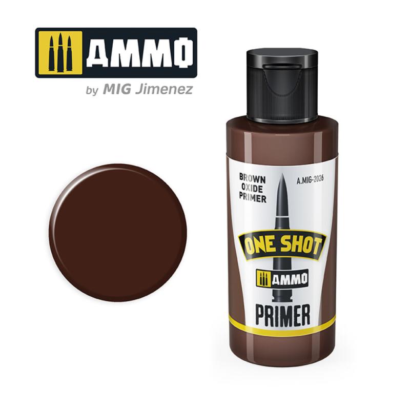 OXIDE~GENUINE günstig Kaufen-ONE SHOT PRIMER Brown Oxide Primer Â . ONE SHOT PRIMER Brown Oxide Primer Â  <![CDATA[AMMO by MIG Jimenez / A.MIG-2026]]>. 