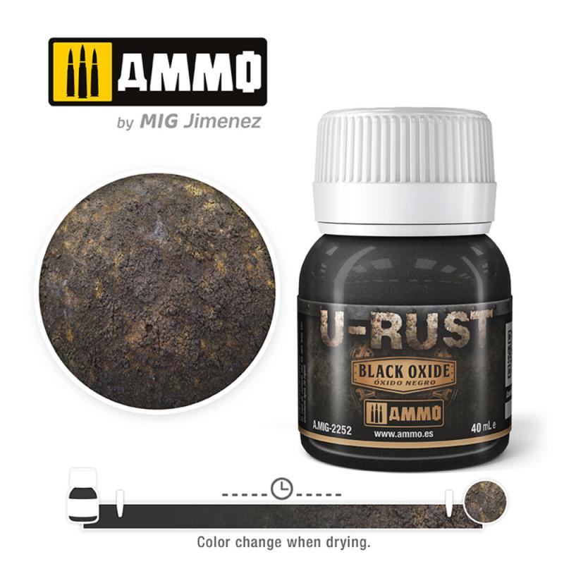 Black 4 günstig Kaufen-U-RUST Black Oxide (40mL). U-RUST Black Oxide (40mL) <![CDATA[AMMO by MIG Jimenez / A.MIG-2252]]>. 