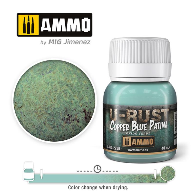 22 mm günstig Kaufen-U-RUST Copper Blue Patina (40mL). U-RUST Copper Blue Patina (40mL) <![CDATA[AMMO by MIG Jimenez / A.MIG-2255]]>. 