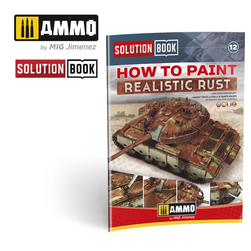 8432074065197 - SOLUTION BOOK 12 - How to Paint Realistic Rust (English Castellano FranÃ§ais Deutsch)