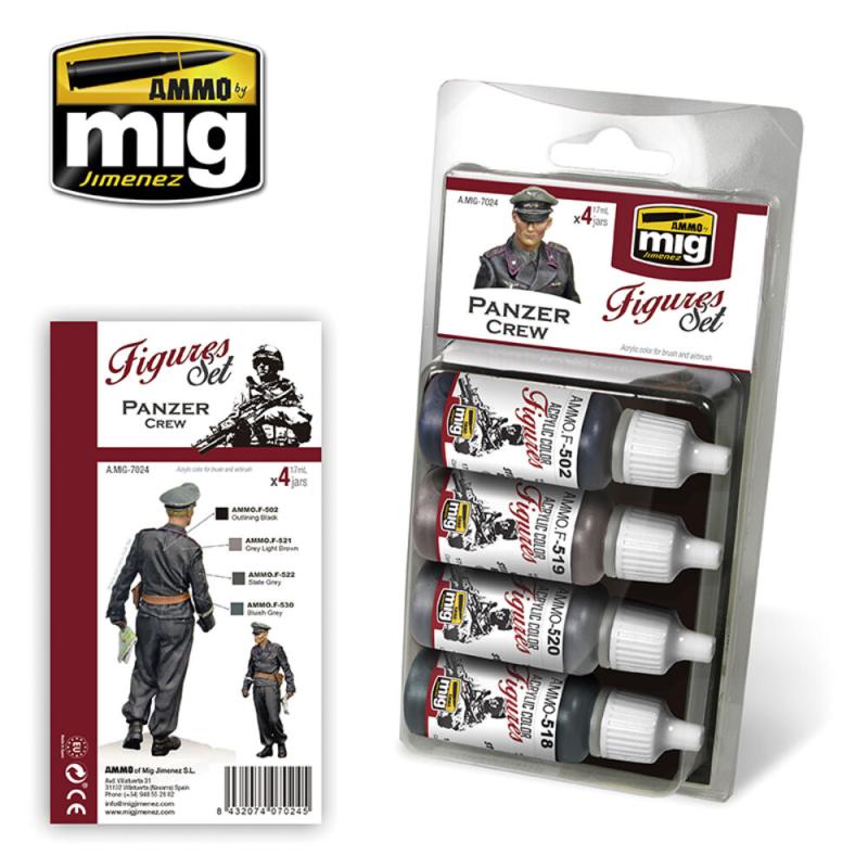 8432074070245 - Panzer Crew Figures Set 8432074070245 - Panzer Crew Figures Set