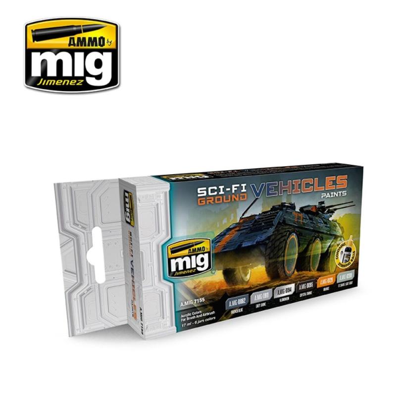 8432074071556 - Sci-Fi Ground Vehicles Paints 8432074071556 - Sci-Fi Ground Vehicles Paints