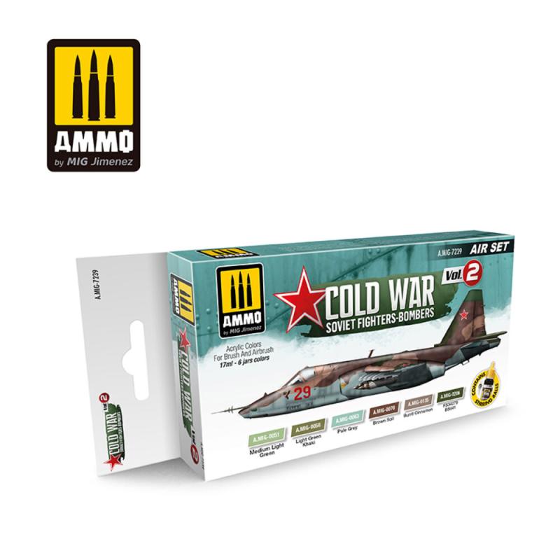 SO 239 günstig Kaufen-Cold War Vol. 2 - Soviet Fighters - Bombers. Cold War Vol. 2 - Soviet Fighters - Bombers <![CDATA[AMMO by MIG Jimenez / A.MIG-7239]]>. 