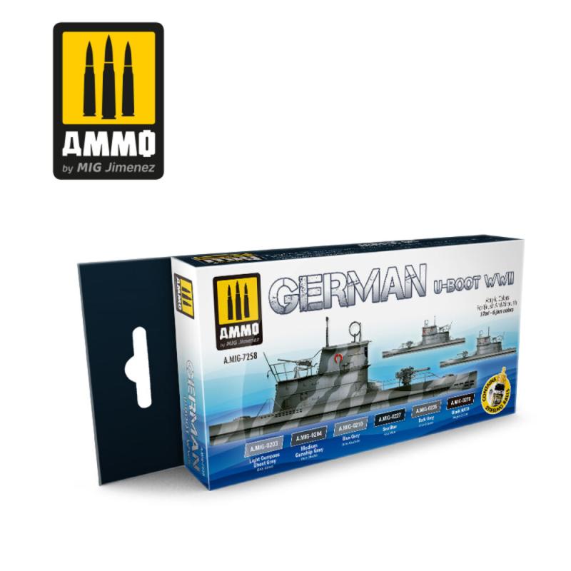 8432074072584 - German U-Boot WWII Set 8432074072584 - German U-Boot WWII Set