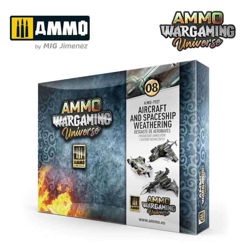 AF 2 günstig Kaufen-AMMO WARGAMING UNIVERSE 08 - Aircraft and Spaceship Weathering. AMMO WARGAMING UNIVERSE 08 - Aircraft and Spaceship Weathering <![CDATA[AMMO by MIG Jimenez / A.MIG-7927]]>. 