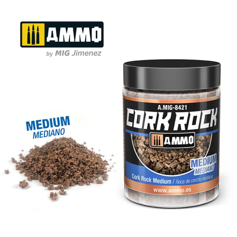 8432074084211 - CREATE CORK Cork Rock Medium (Jar 100mL) 8432074084211 - CREATE CORK Cork Rock Medium (Jar 100mL)