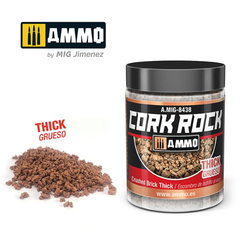 Cork günstig Kaufen-CREATE CORK Crushed Brick Thick (Jar 100mL). CREATE CORK Crushed Brick Thick (Jar 100mL) <![CDATA[AMMO by MIG Jimenez / A.MIG-8438]]>. 