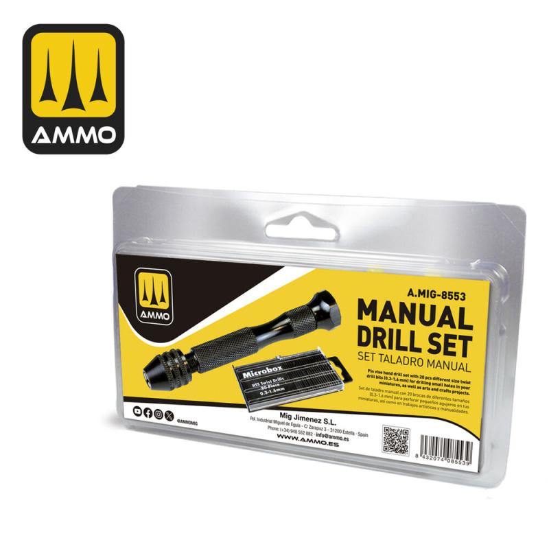 8432074085539 - Manual Drill Set