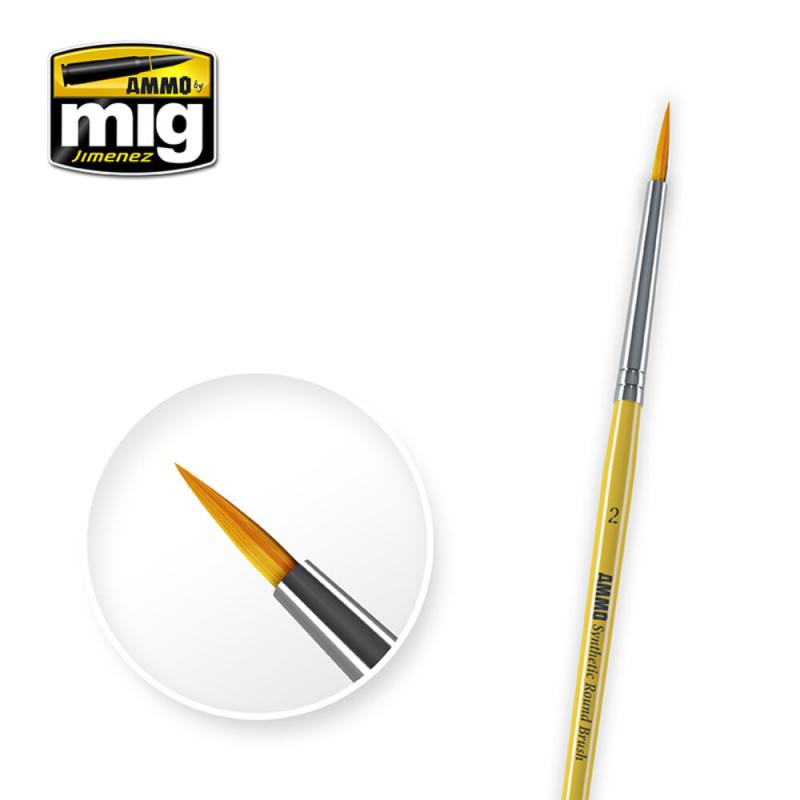 8432074086147 - 2 Synthetic Round Brush 8432074086147 - 2 Synthetic Round Brush