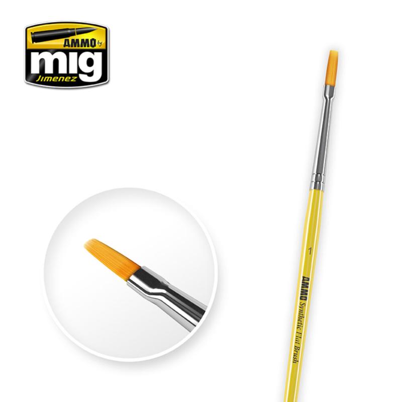 8432074086192 - 1 Synthetic Flat Brush 8432074086192 - 1 Synthetic Flat Brush