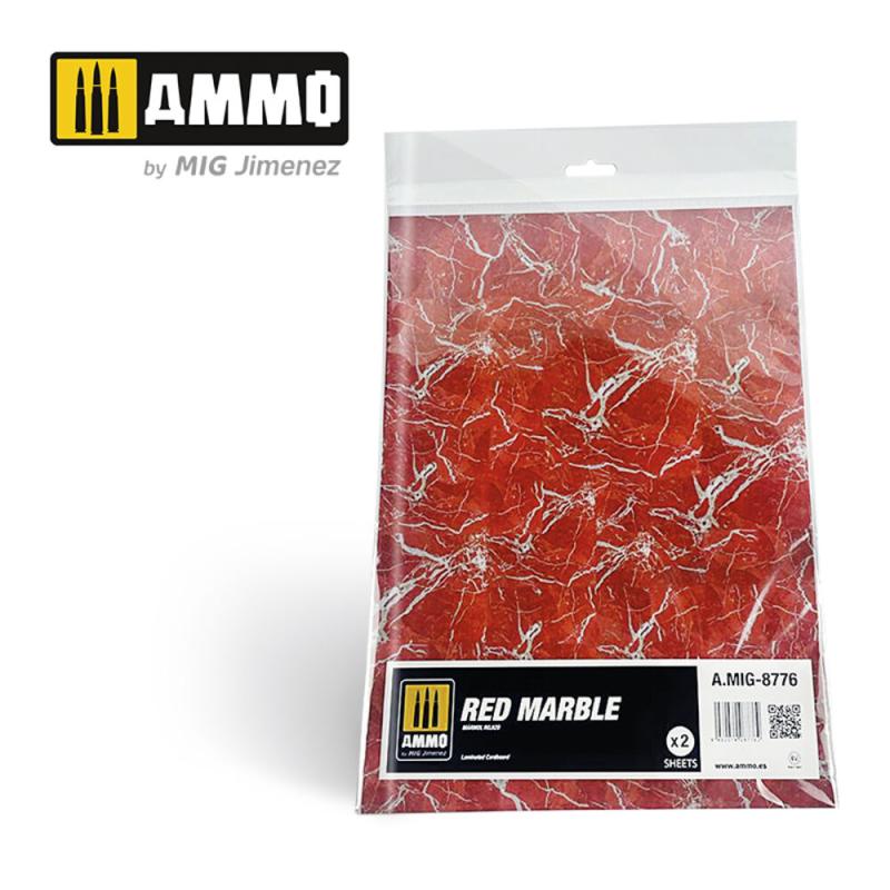 Marble günstig Kaufen-Red Marble. Sheet of Marble - 2 pcs. Red Marble. Sheet of Marble - 2 pcs <![CDATA[AMMO by MIG Jimenez / A.MIG-8776]]>. 