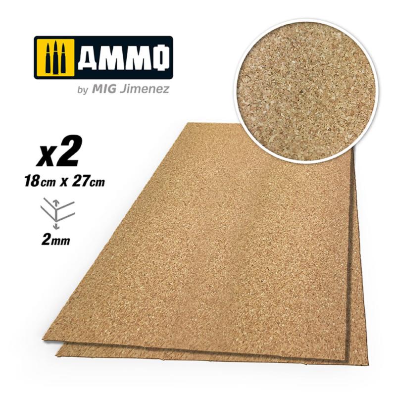 8432074088363 - CREATE CORK Fine Grain (2mm) - 2 pcs 8432074088363 - CREATE CORK Fine Grain (2mm) - 2 pcs