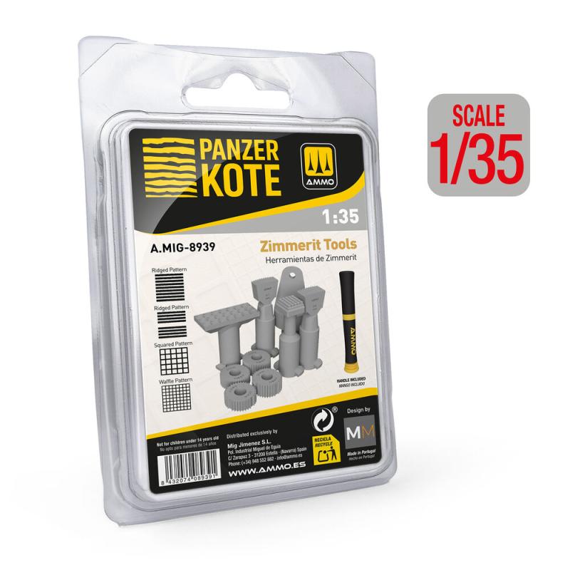 8432074089391 - PANZER KOTE Zimmerit Tools
