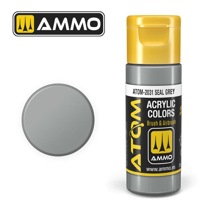 13 mm günstig Kaufen-ATOM COLOR Seal Grey. ATOM COLOR Seal Grey <![CDATA[AMMO by MIG Jimenez / ATOM-20131]]>. 