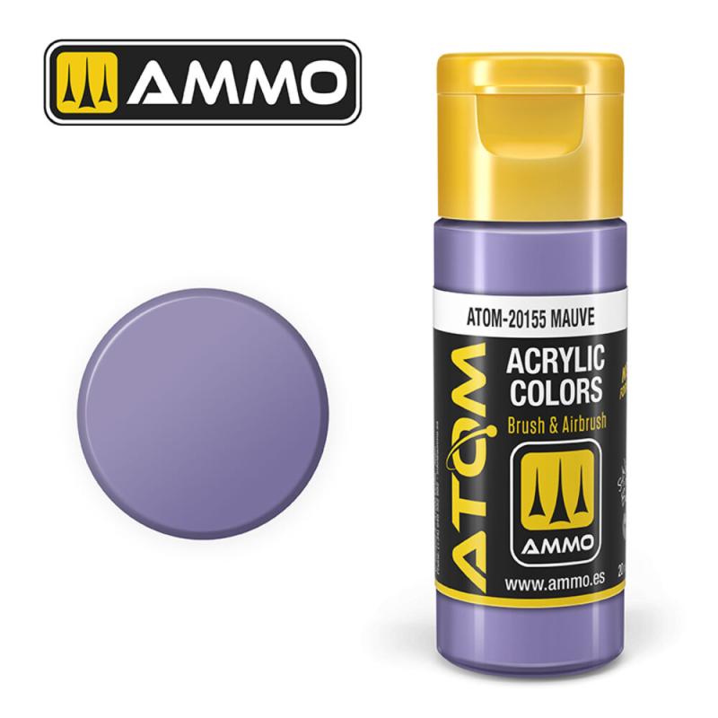 20 mm günstig Kaufen-ATOM COLOR Mauve. ATOM COLOR Mauve <![CDATA[AMMO by MIG Jimenez / ATOM-20155]]>. 