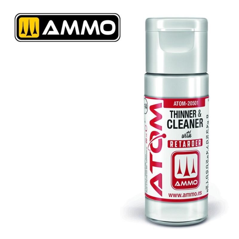 8432074205012 - ATOM Thinner and Cleaner with Retarder 20mL 8432074205012 - ATOM Thinner and Cleaner with Retarder 20mL