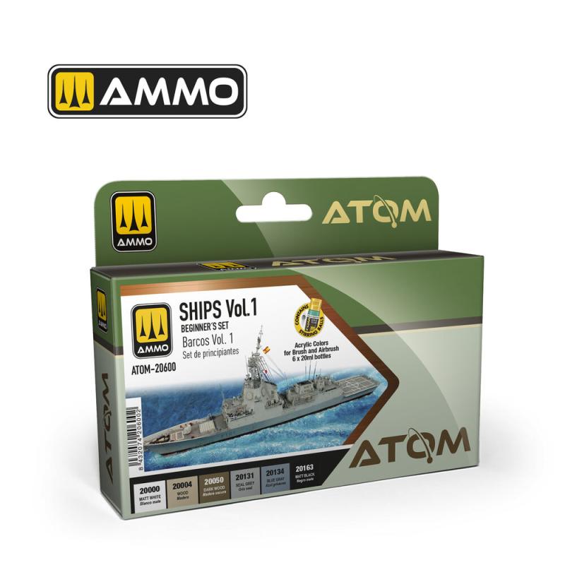 8432074206002 - ATOM Beginners Set Ships Vol1 8432074206002 - ATOM Beginners Set Ships Vol1
