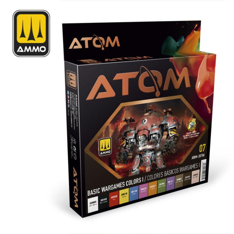 8432074207061 - ATOM-Basic Wargames Colors I 8432074207061 - ATOM-Basic Wargames Colors I