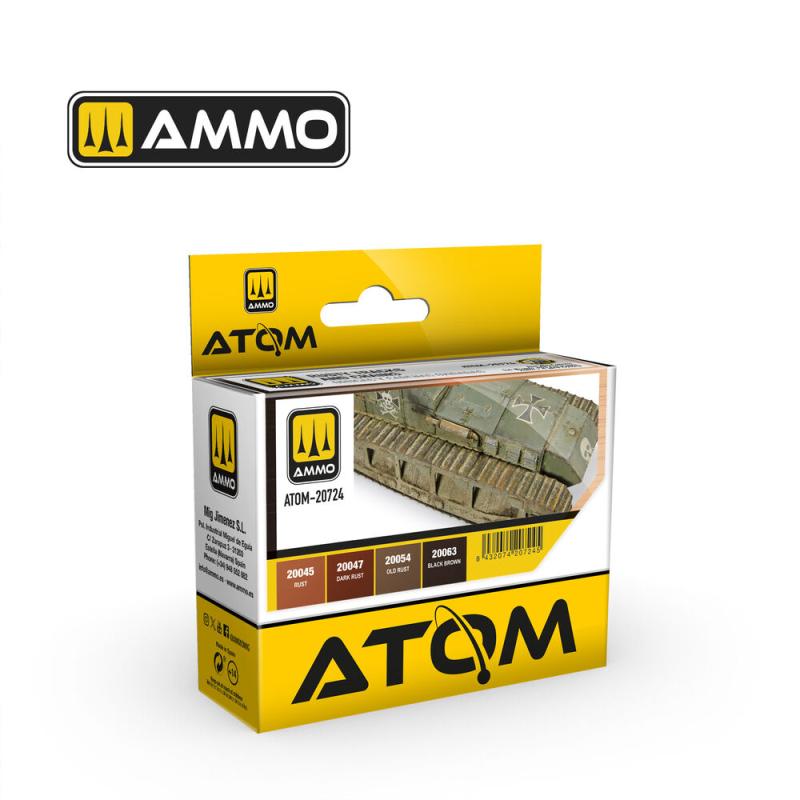 8432074207245 - ATOM - Rusty Tracks and Chains Set 8432074207245 - ATOM - Rusty Tracks and Chains Set