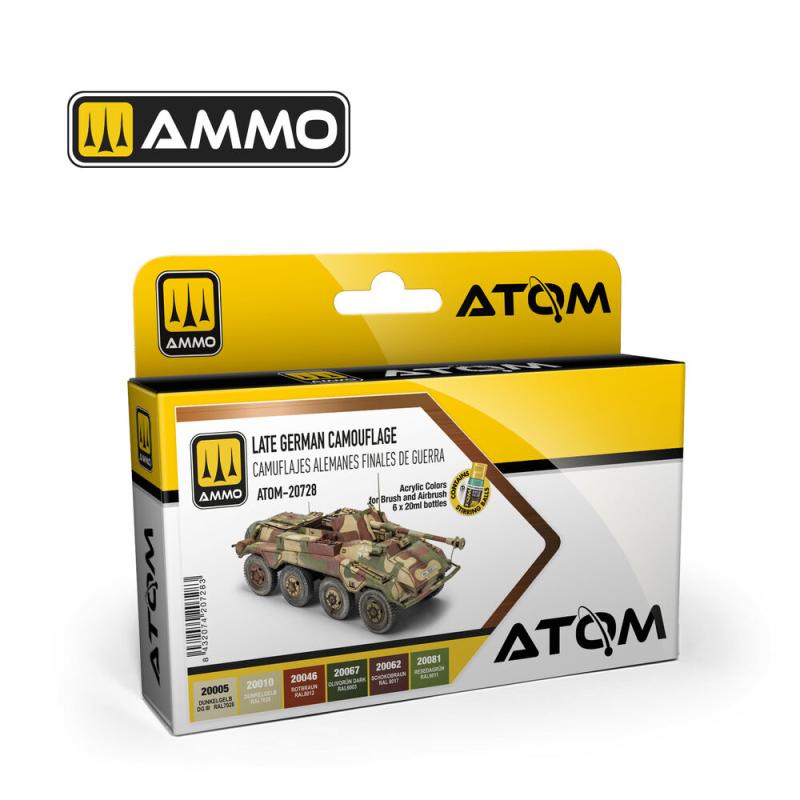 8432074207283 - ATOM - Late German Camouflage Set 8432074207283 - ATOM - Late German Camouflage Set