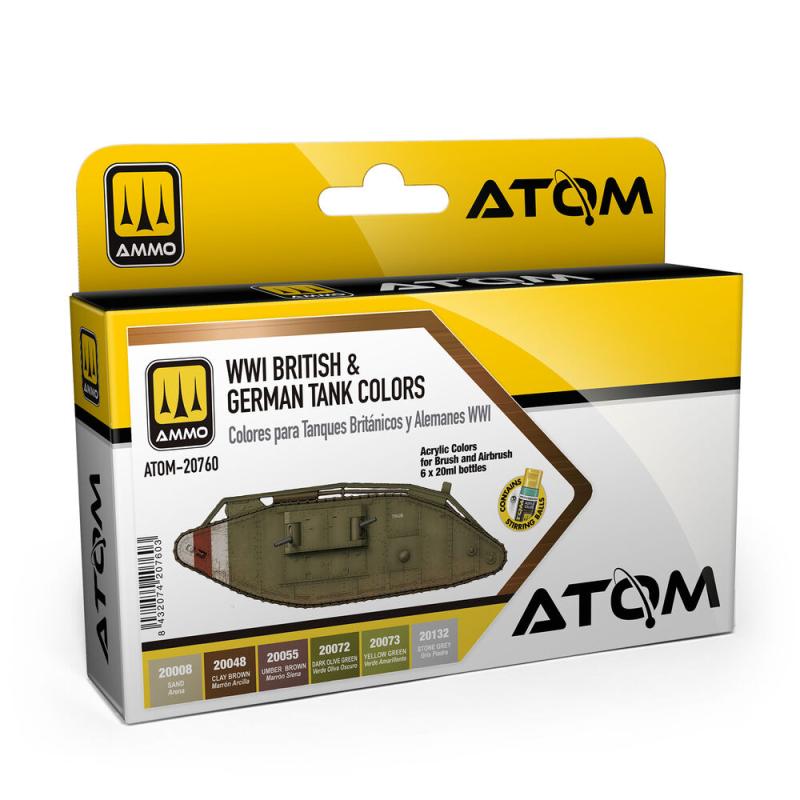 ATOM WWI British & German Colors Set