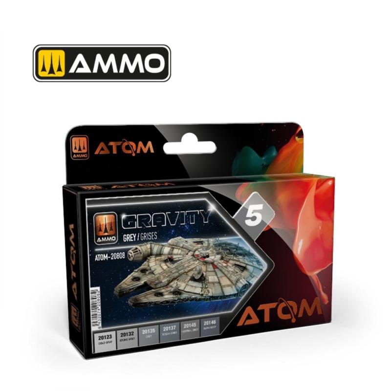 8432074208082 - ATOM - Gravity Set 5 - Grey 8432074208082 - ATOM - Gravity Set 5 - Grey