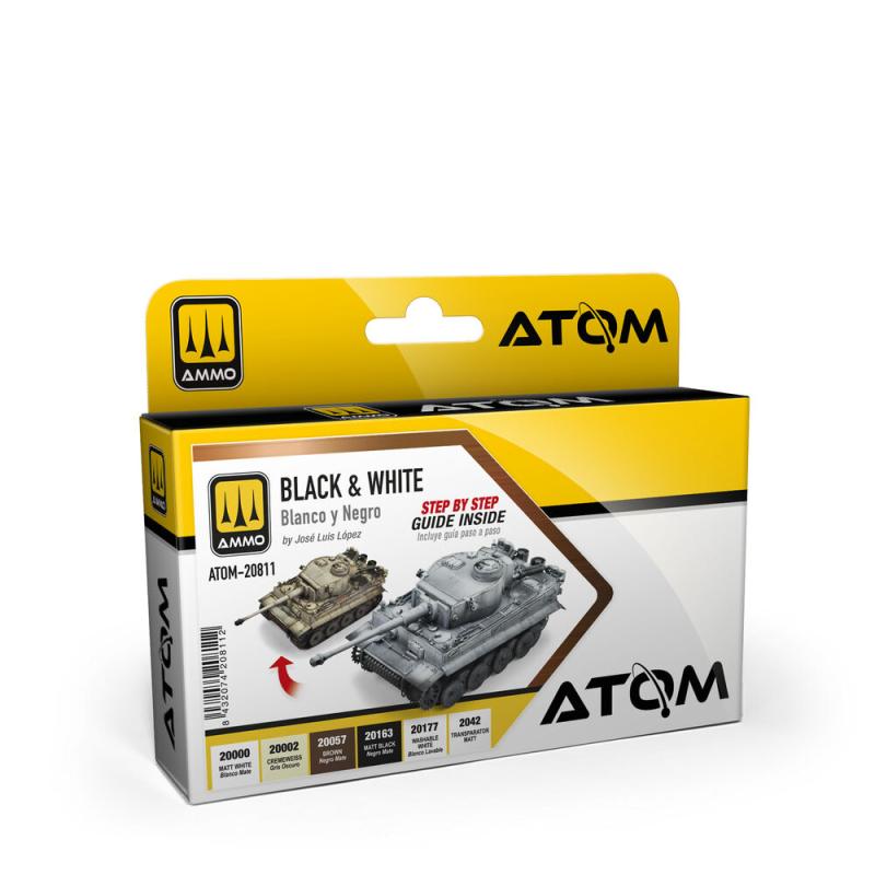 ATOM Black & White Technique Set