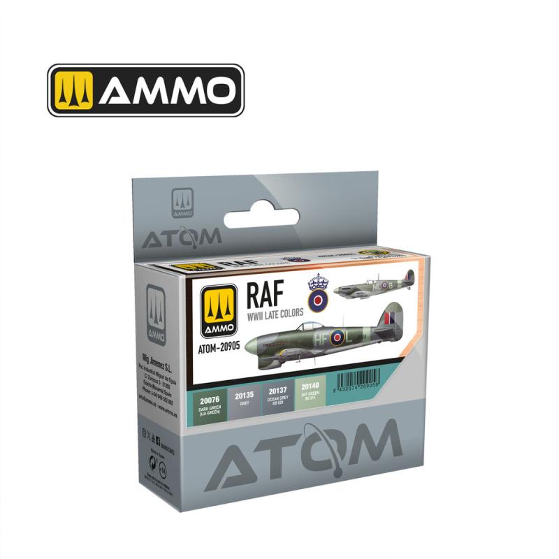 8432074209058 - ATOM - RAF WWII Late Colors Set 8432074209058 - ATOM - RAF WWII Late Colors Set