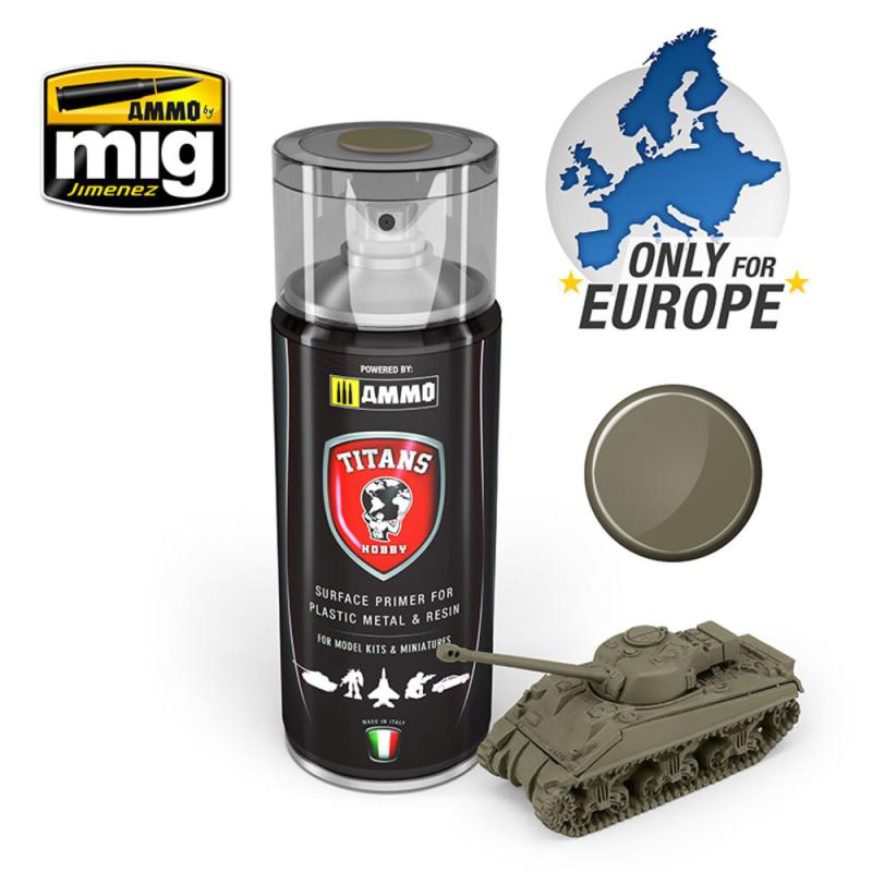 7426842921786 - US Olive Drab Matt Primer - Titans Hobby 7426842921786 - US Olive Drab Matt Primer - Titans Hobby