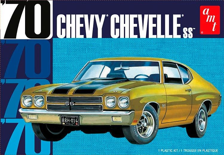 PC 70 günstig Kaufen-1970er Chevy Chevelle SS. 1970er Chevy Chevelle SS <![CDATA[AMT/MPC / 1143M/12 / 1:25]]>. 