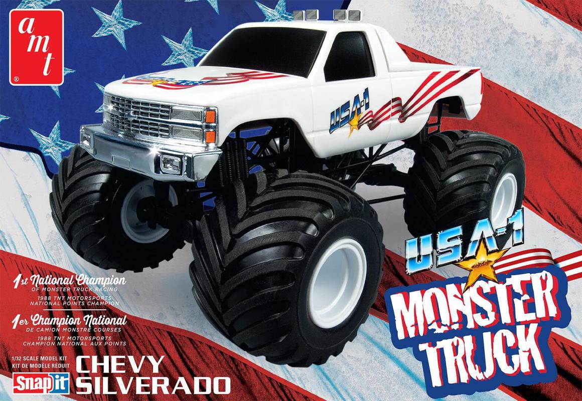 US Truck günstig Kaufen-USA-1, Monster Truck. USA-1, Monster Truck <![CDATA[AMT/MPC / 1351M/12 / 1:32]]>. 